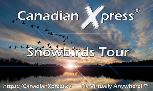 Fly the Canadian Xpress Snowbirds Tour