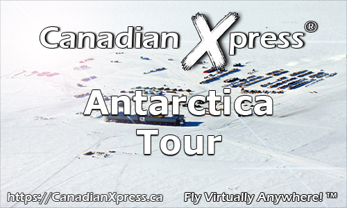 Fly the Canadian Xpress Antarctica Tour