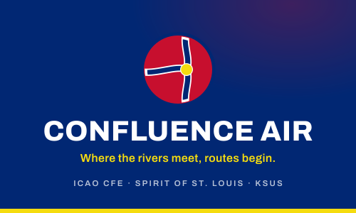 Confluence Air: a regional feeder built around one hub